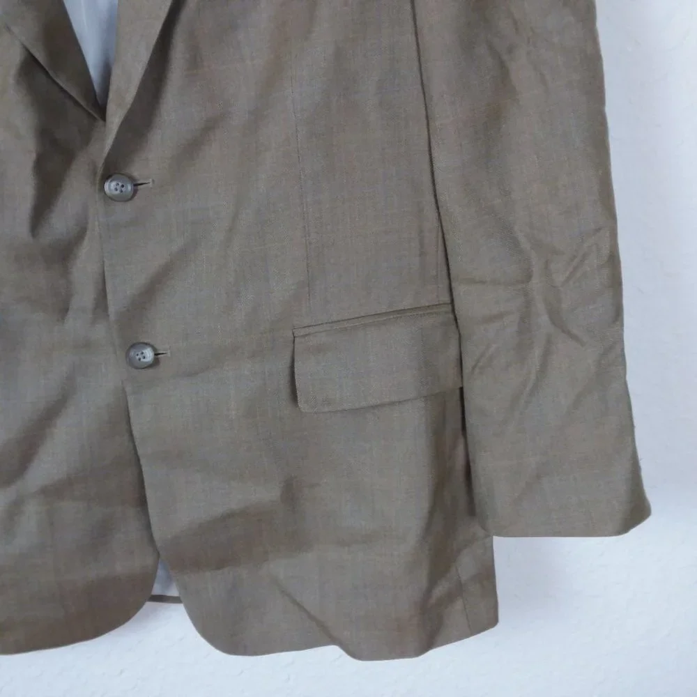 Oscar De La Renta Silk Wool Blend Blazer 42R